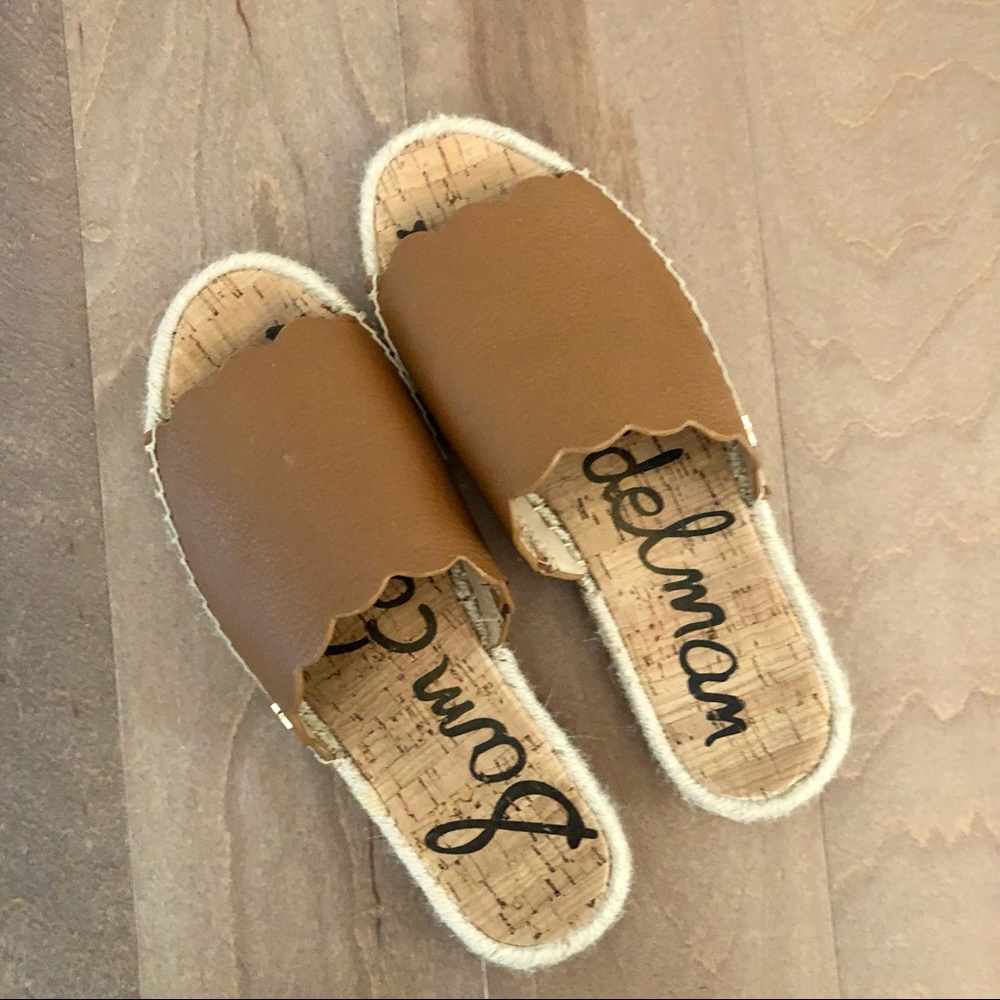 Sam Edelman Andy Leather Espadrilles Sandals